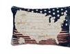 American Spirit Map Pillow Cover