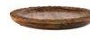 Artisan Wood Bark Round Serving Tray