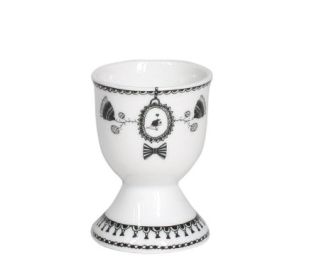 Egg Cup Set of 6 (Black Birdy)