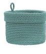 Modé Crochet Basket w/ Loop - Large Round/ Sea Spray