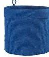 Modé Crochet Basket w/ Loop - X-Large Round/ Cobalt