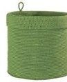 Modé Crochet Basket w/ Loop - X-Large Round/ Sage