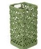 Mode Crochet Wire Frame Basket/Sage