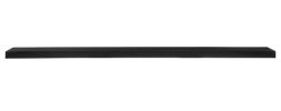 Black Wooden Wall Mounted Floating Shelf