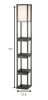 Black Column Floor Lamp