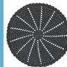 Modé Crochet Doily/Charger - 15" Round