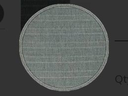8' Teal Blue Southwestern Indoor Outdoor Area Rug