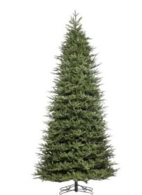 LED 12' Frasier Fir Tree Whte Concave Lights