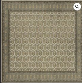 Persian Bazaar Kintala Gliabno (Option: Cream,Gray, size: 120x120)