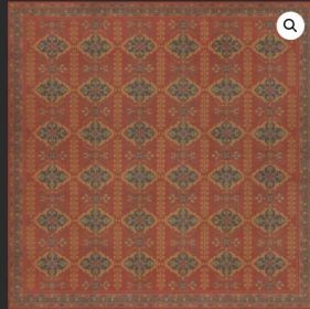 Persian Bazaar Hamadan Memnu (Option: Red,Orange, size: 120x120)