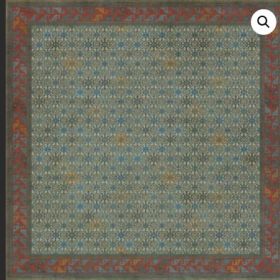 Persian Bazaar Daghestan Kruta (Option: Blue,Red, size: 120x120)
