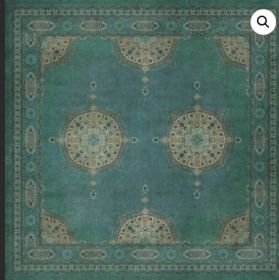 Persian Bazaar Tabriz Govad (Option: Blue,Cream, size: 120x120)