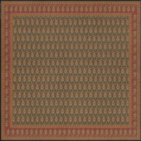 Persian Bazaar  Kintala  Lolo (Option: Orange,Red, size: 120x120)