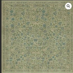 Williamsburg – Antique Floral – A Joy of Earth (Option: , size: 120x120)