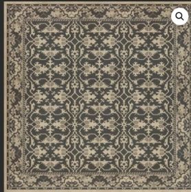 Williamsburg Lotto Ushak All Through Eternity (Option: , size: 120x120)