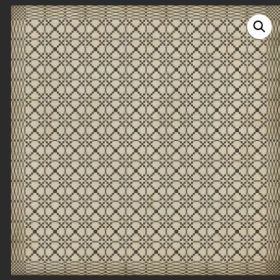 Williamsburg   Woven   York Est 1634 (Option: Cream,Black, size: 120x120)
